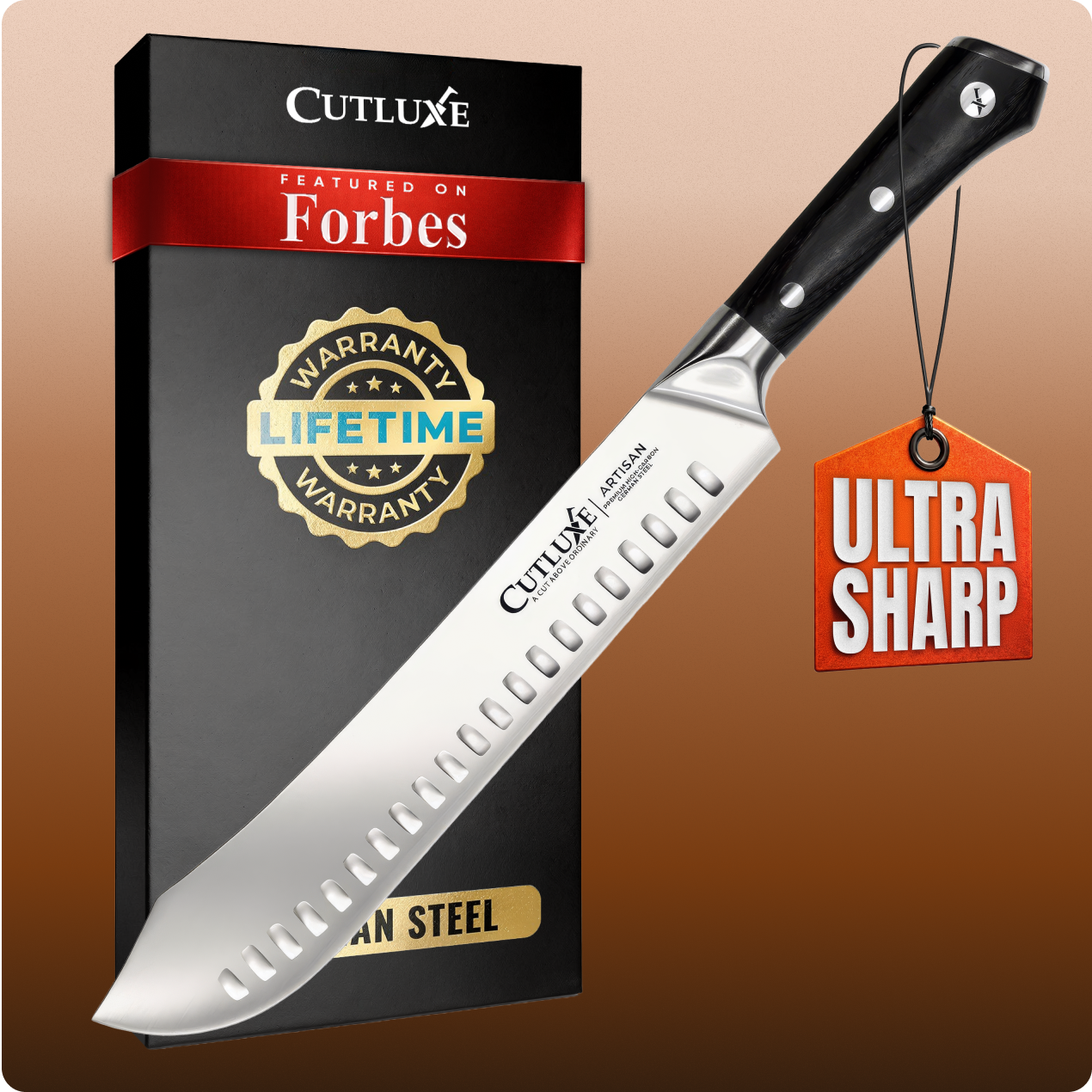 10″  Bullnose Butcher & Breaking Knife