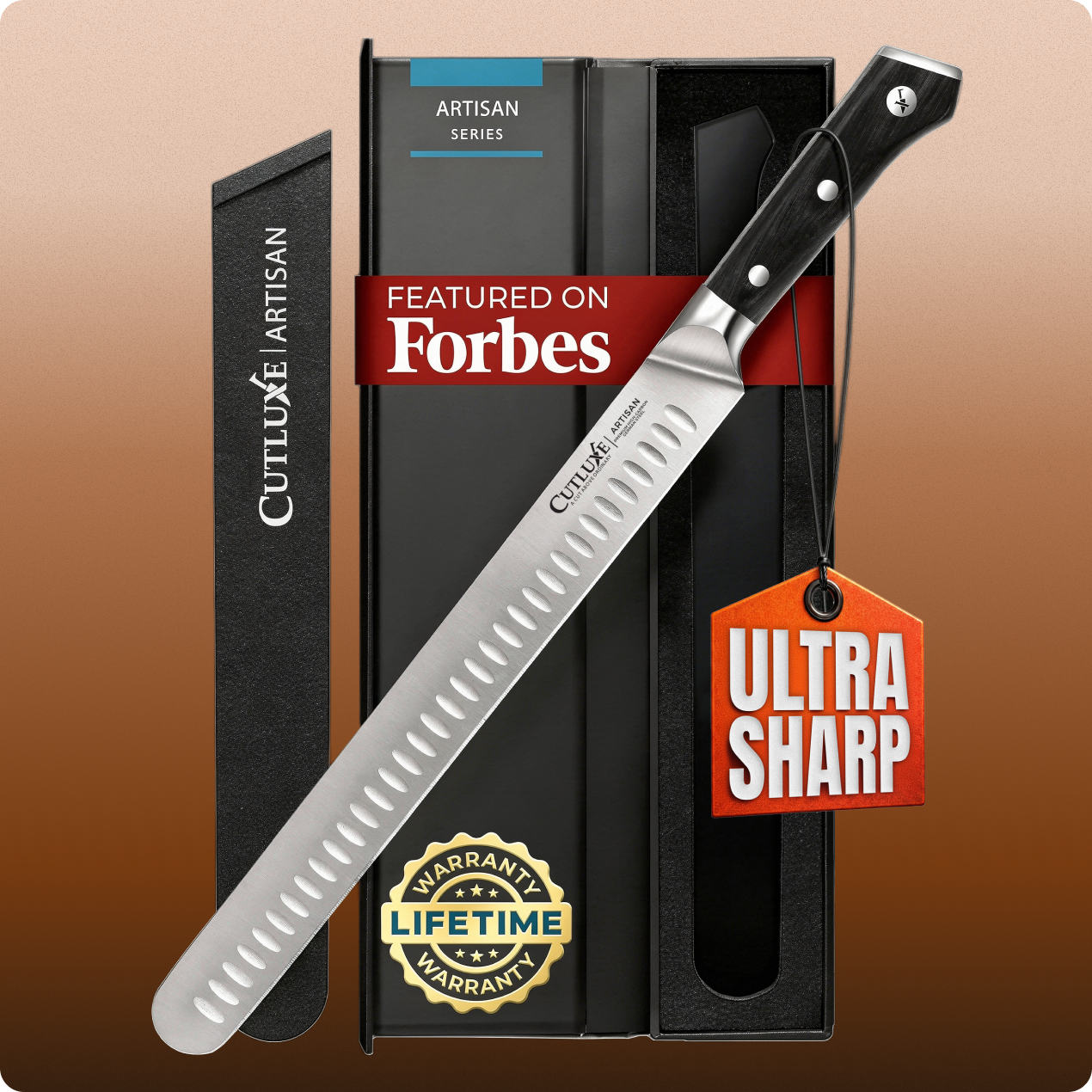 12″ Slicing Carving Brisket Knife