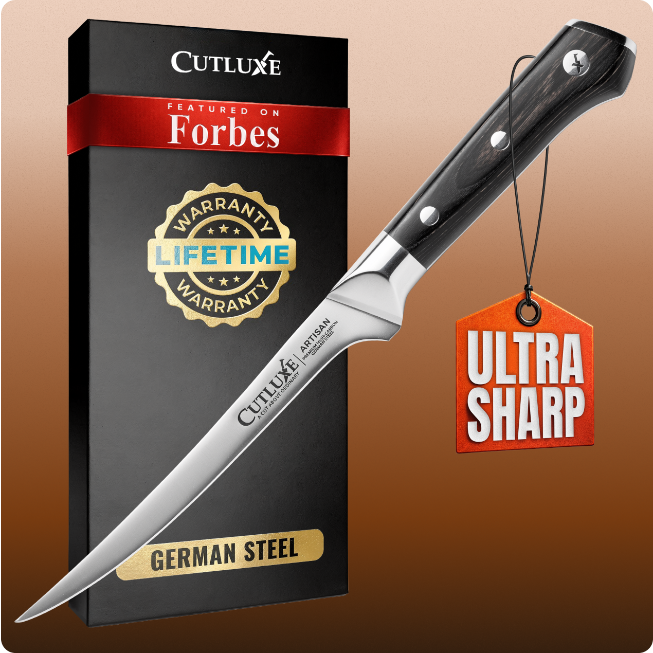 7” Fillet Knife – Flexible Precision for Fish & Meat