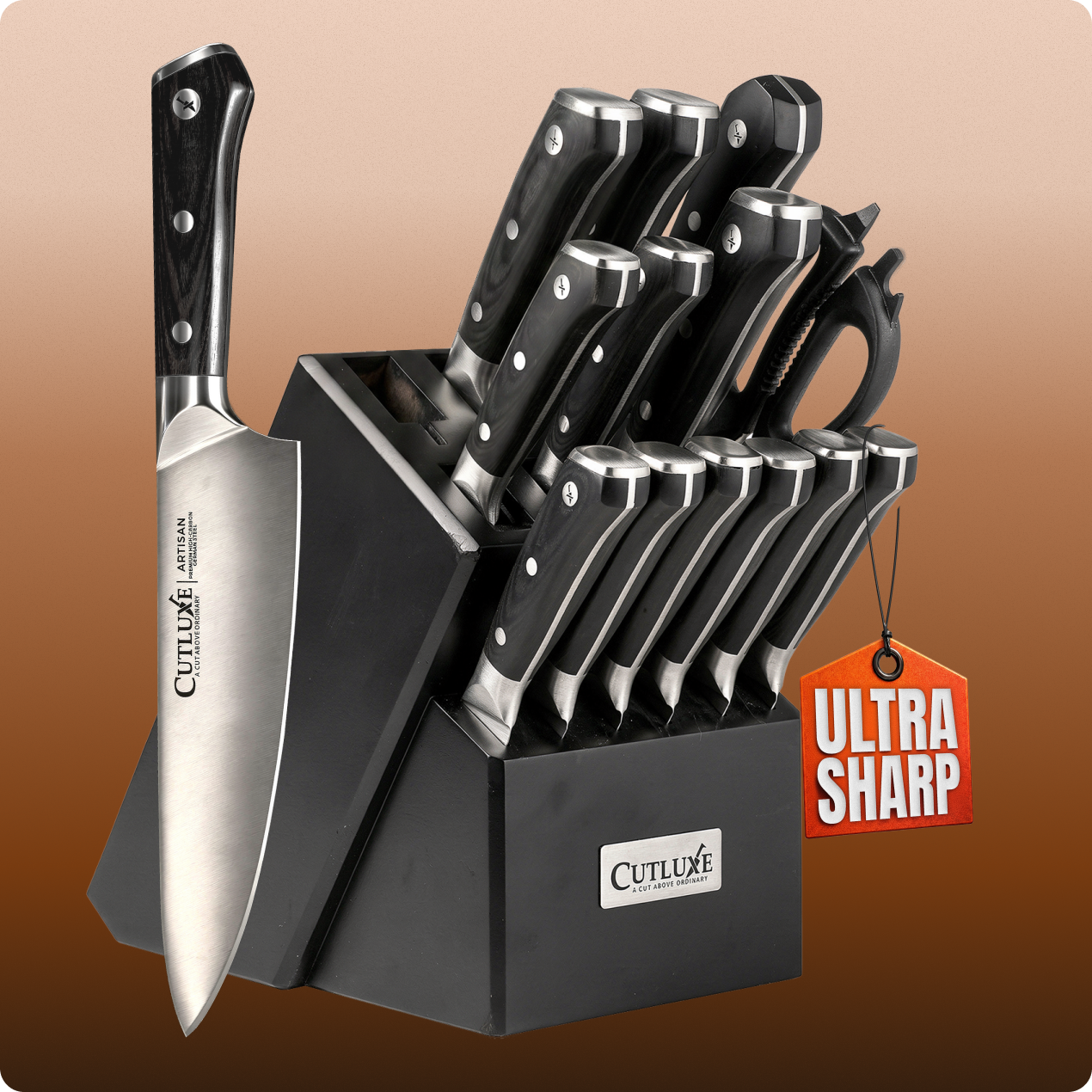 Pro Kitchen Block – 15-Piece